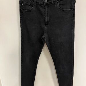 Ag Adriano Goldschmied Black Skinny Denim
